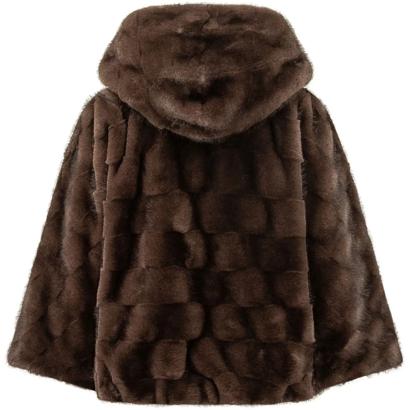 Pinko Übergangsjacke Cadetia Cappa Aspen con Cappuccio braun(Image 2)