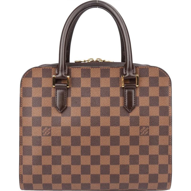 Louis Vuitton Schultertasche Louis Vuiton Damier Ebene Monogram Triana Handbag braun