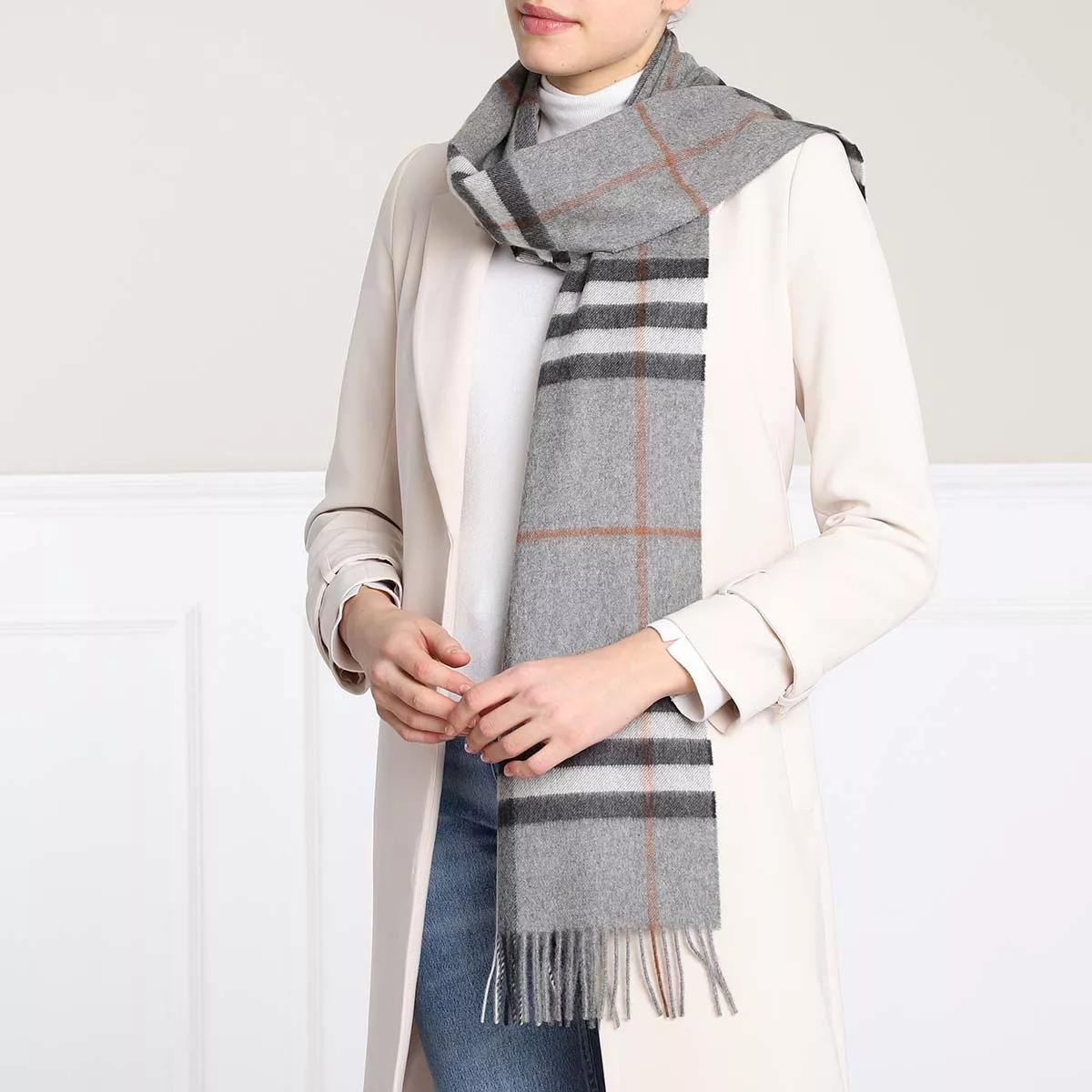 Burberry cashmere cheap check scarf