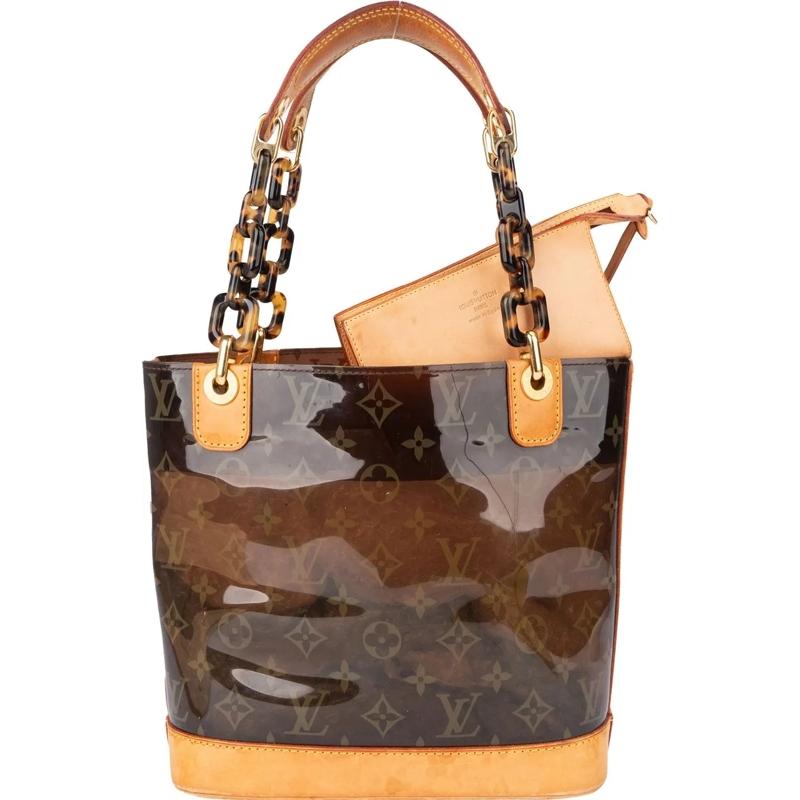 Louis Vuitton Tote Louis Vuitton Transparent Monogram Cabas Ambre PM  braun