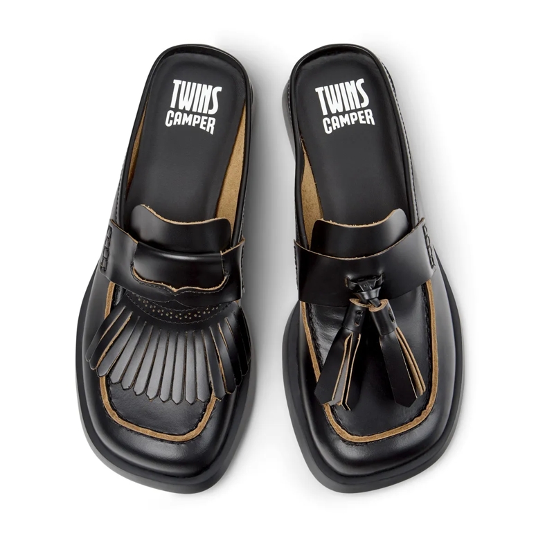 Camper Sandalen Mules Donna Twins schwarz(Image 5)