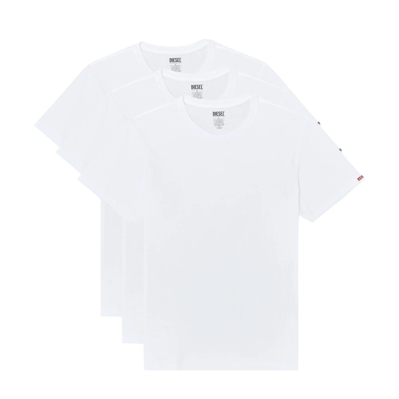 Diesel Hemd RANDAL-D-CORE-3PACK 3er Pack weiss
