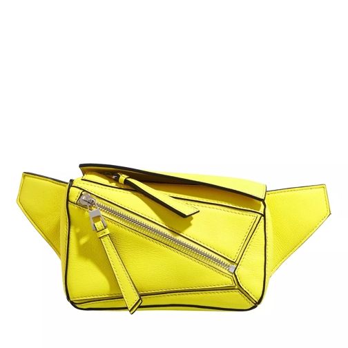 Loewe Mini Puzzle Bumbag Lemon Crossbody Bag