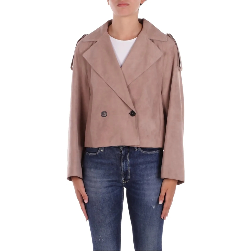 Max Mara Veste de transition Jackets Powder rose