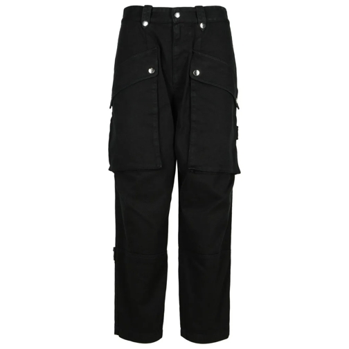 Etoile Isabel Marant  Jannick' Black Cotton Pants Black