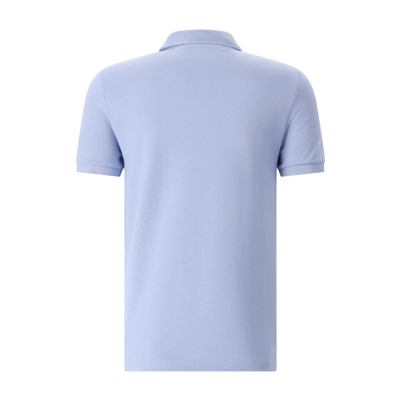 Lacoste Poloshirt Slim-Fit Polo-Shirt aus Baumwolle Dunkelrot(Image 9)