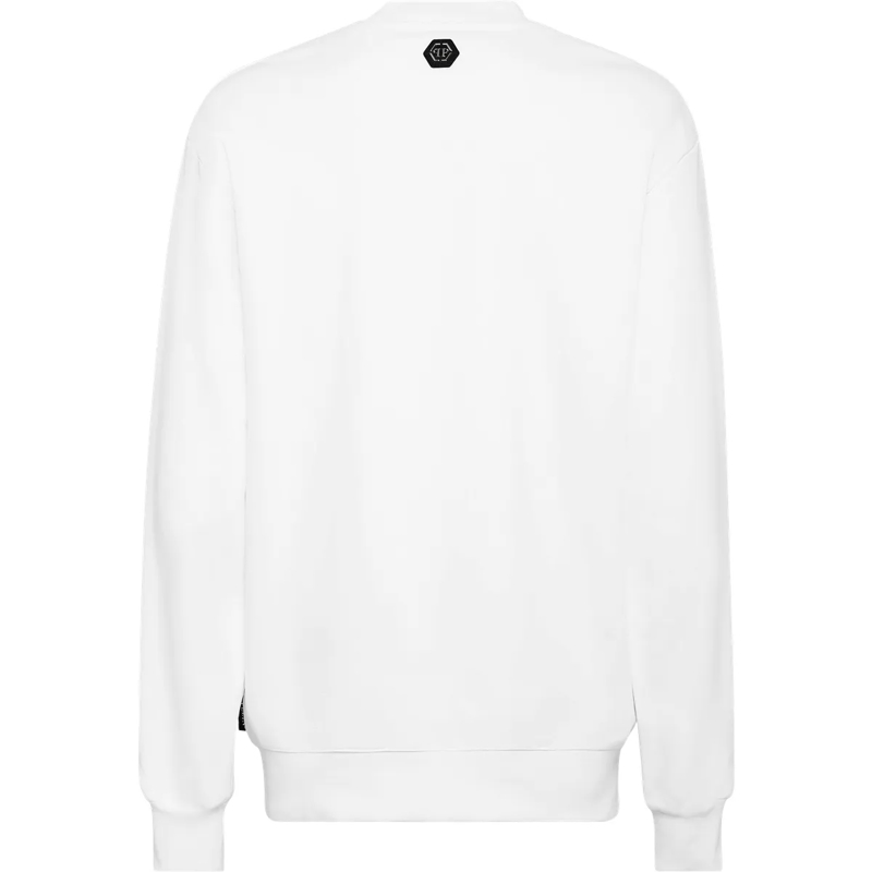 Philipp Plein Top Sweatshirt Skull And Plein weiss(Image 2)