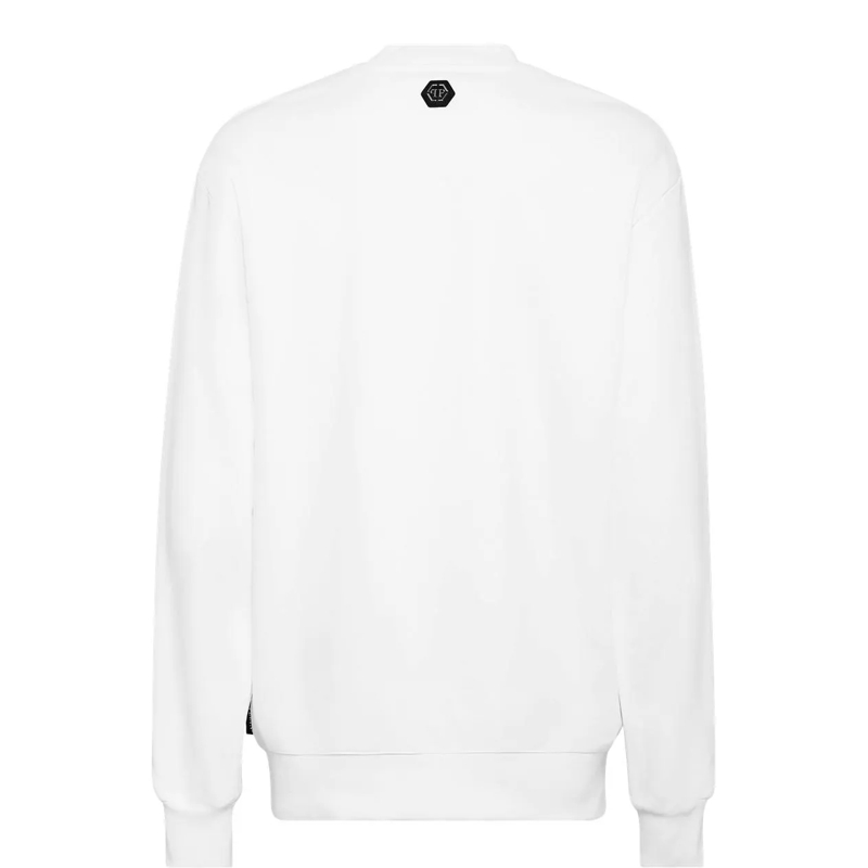 Philipp Plein Sweatshirt Sweatshirt Skull And Plein weiss(Image 4)
