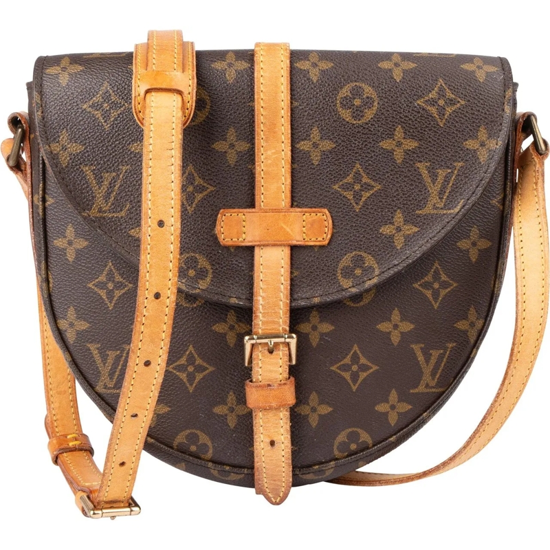 Louis Vuitton Tote Louis Vuitton Canvas Monogram Chantilly MM Crossbo braun