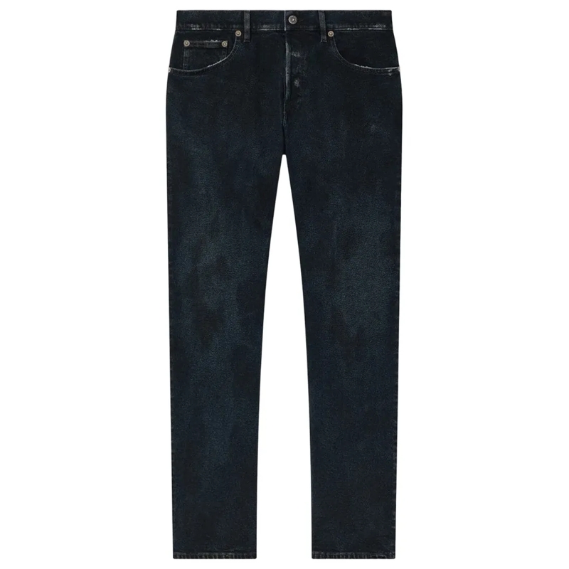 Golden Goose Jeans Slim Fit Stretch Cotton Jeans Black