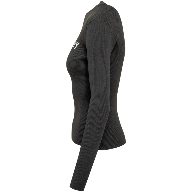 Givenchy  Maglia Nera con Logo Ricamato schwarz(Image 3)