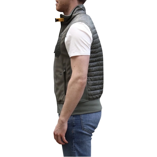Parajumpers Vestes en duvet Ludo Cool Down Bodywarmer Thyme grün (Image 6)