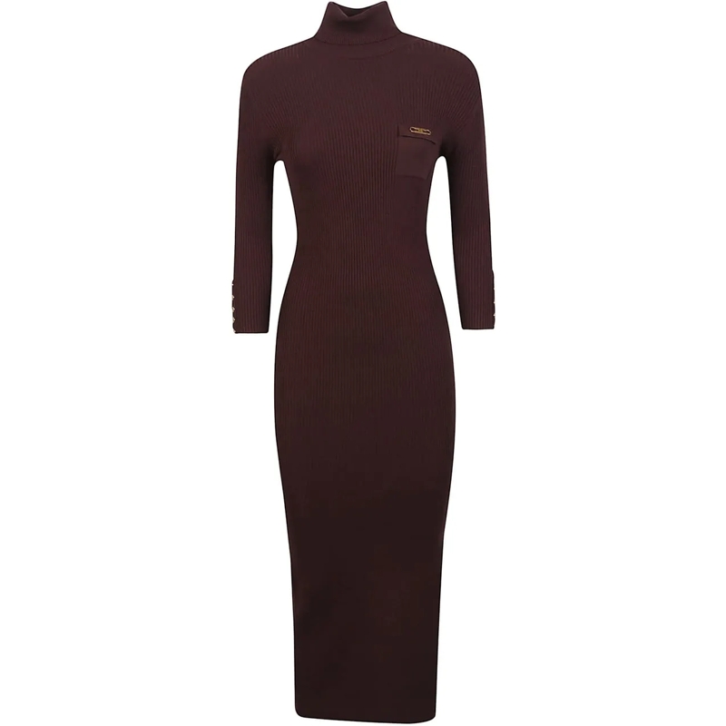 Elisabetta Franchi Robe midi Dress Red rot