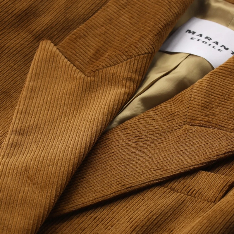 Isabel Marant Blazer Blazer aus Cord braun(Image 3)