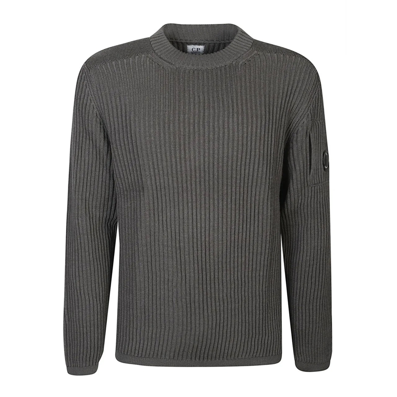 CP Company  Re-wool Sweater Green grün