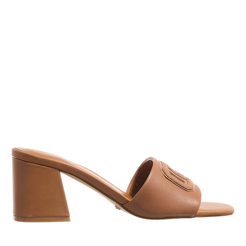 Guess Mules Gals Tan/Gold