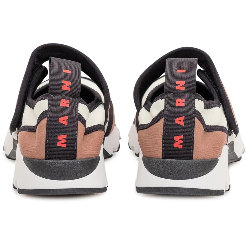 Marni Low-Top-Sneaker Sneakers con Chiusura a Strappo rose(Image 3)