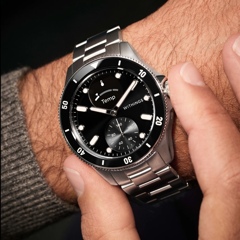 Withings Automatikuhr Scanwatch Nova silber(Image 2)