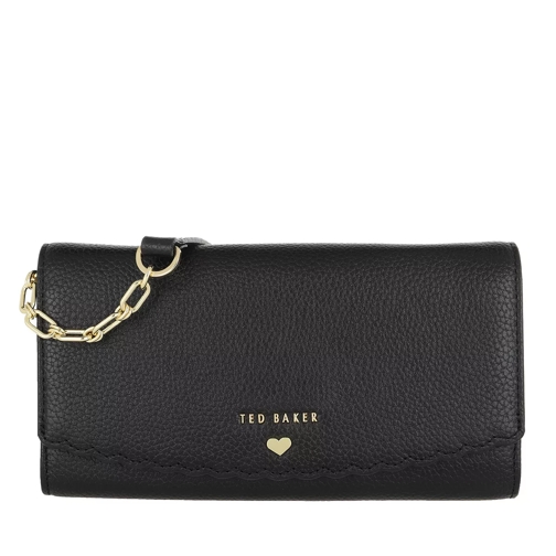 Ted Baker Safinna Scallop Purse On A Chain Black Wallet On A Chain