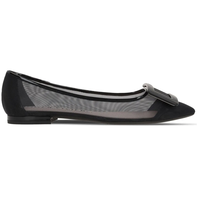 Roger Vivier Ballerinas Flat Shoes Black schwarz