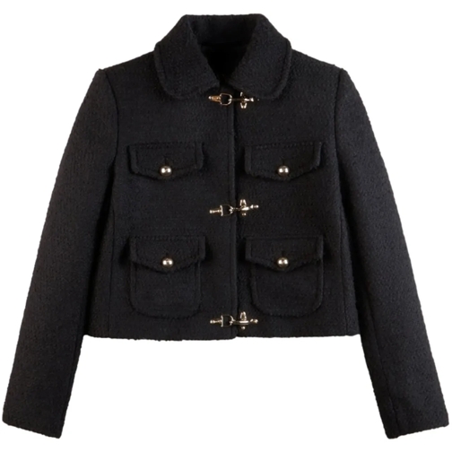 Fay Blazer Jackets Black schwarz