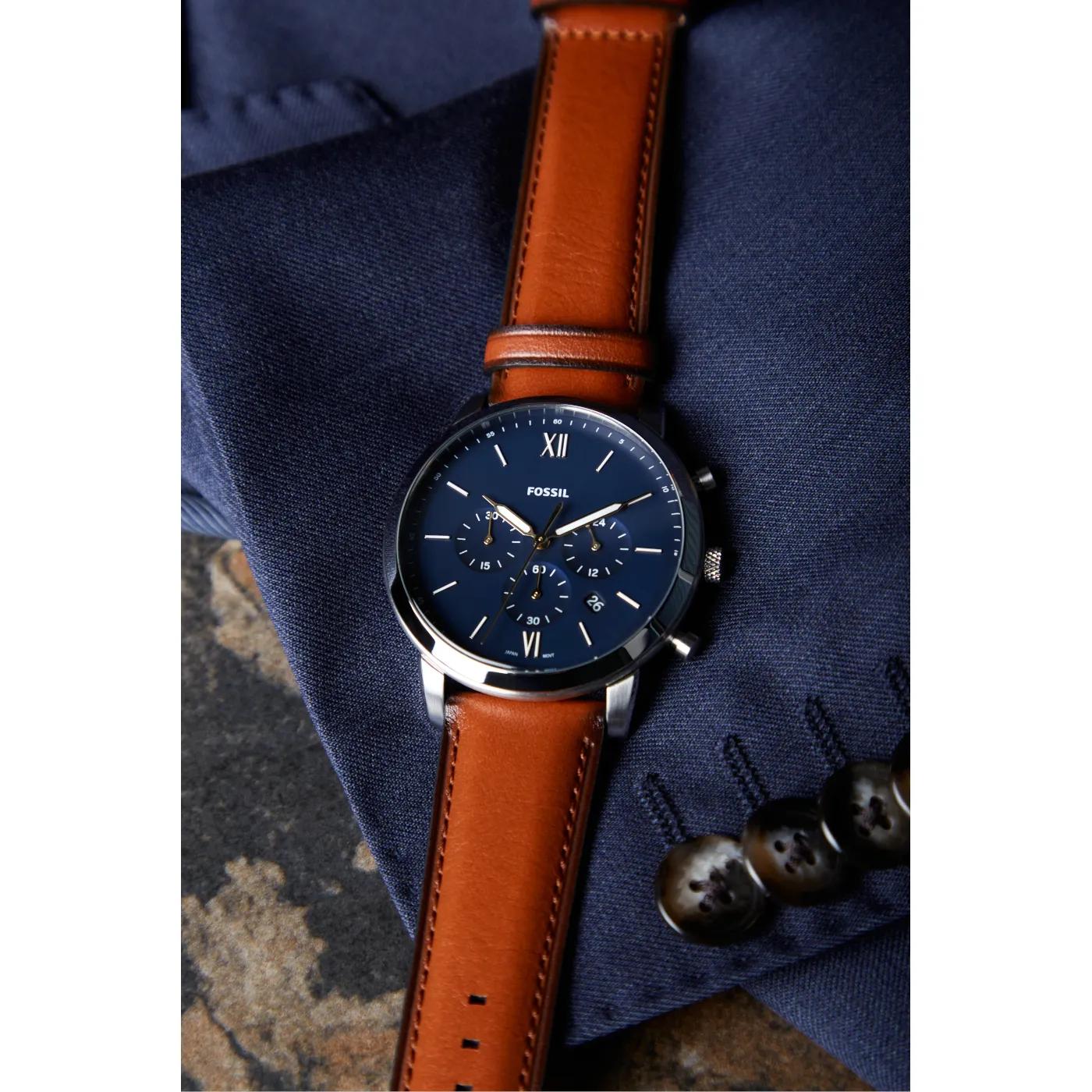 Thumbnail - Fossil Uhren - Watch Neutra Chrono FS5453 - Gr. unisize - in Silber - für Damen