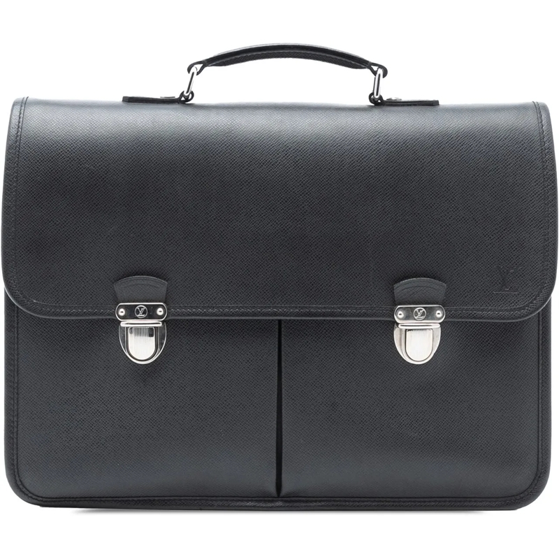 Louis Vuitton Tote Taiga Anton Briefcase schwarz