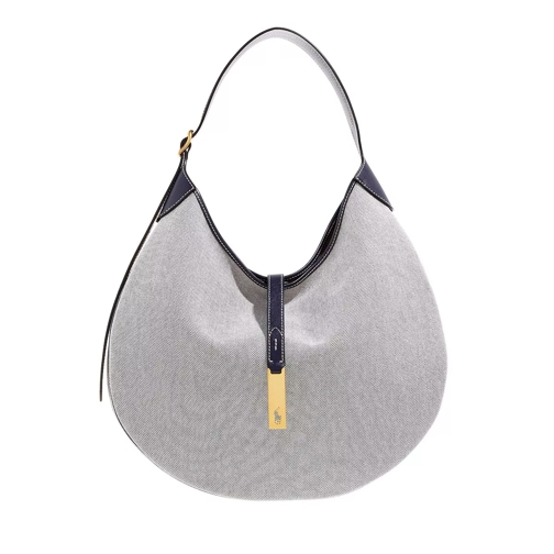 Polo Ralph Lauren Shoulder Bag Medium Navy/Cream Hobo Bag