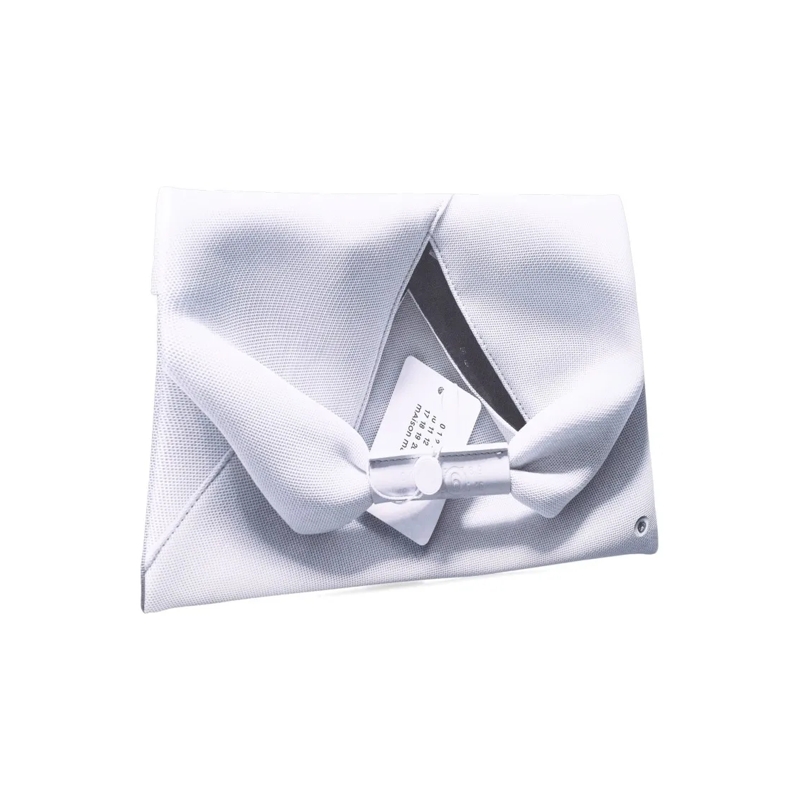 MM6 Maison Margiela Clutch Trompe L`Oeil Japanese Clutch White