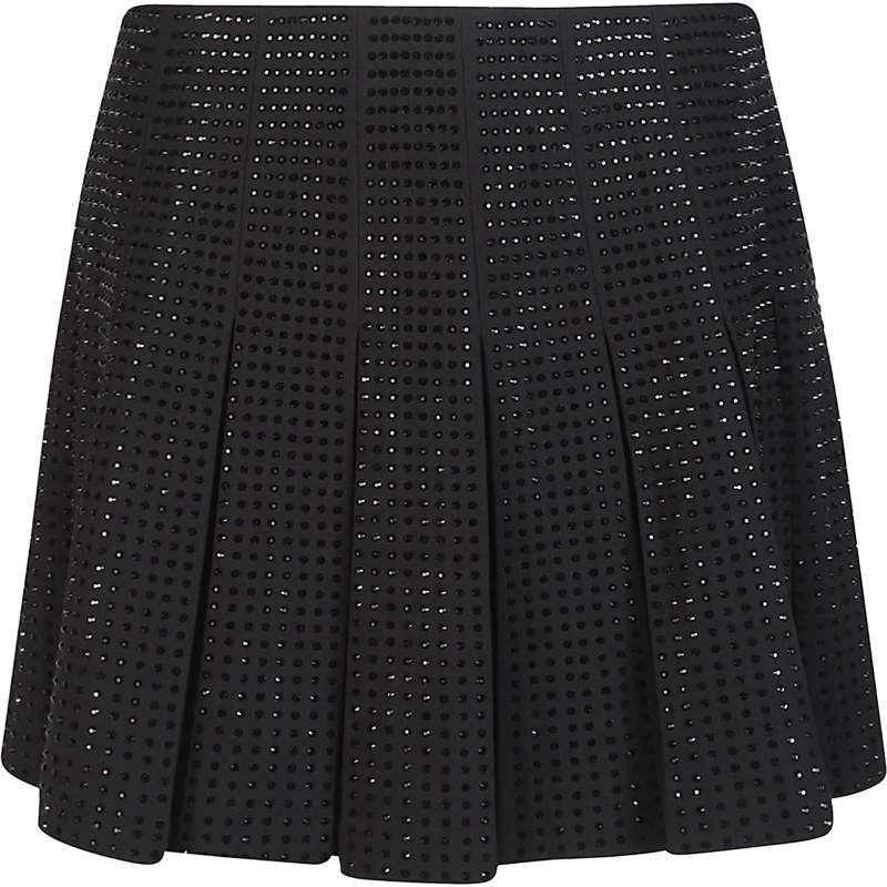 Pinko Jupe midi Marisol Mini Skirt Black schwarz