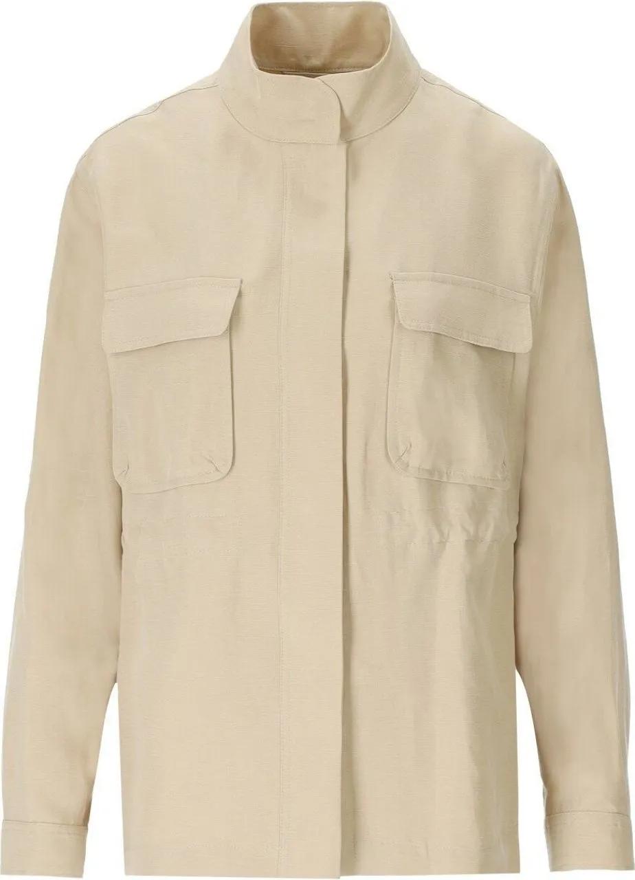 Thumbnail - Woolrich - Utility Beige Overshirt Beige - Größe M - beige