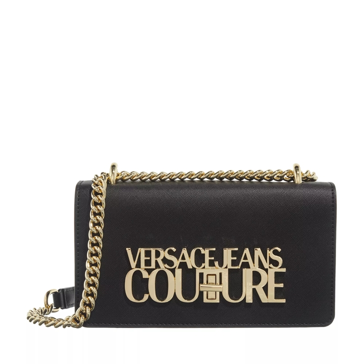 Versace Jeans Couture Logo Lock Black, Crossbody Bag