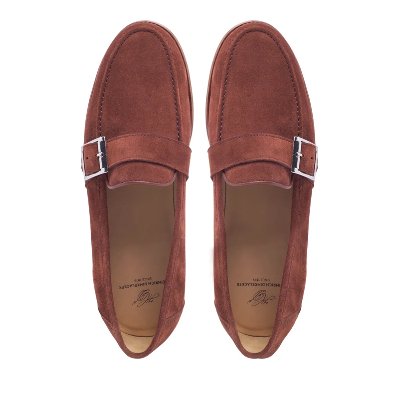 Heinrich Dinkelacker Loafer Loafer Wien Single Monk V mittel-braun(Image 4)
