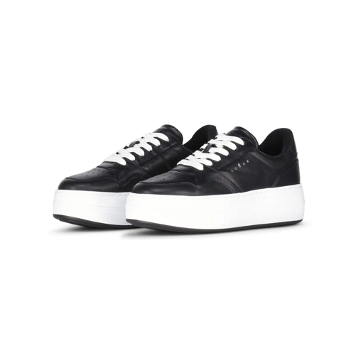 Hogan Monochromer Plateau Sneaker Schwarz Low-Top Sneaker