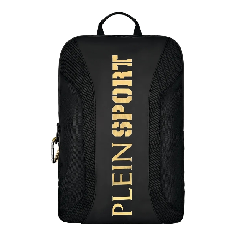 Plein Sport Rucksack Rucksack Sports Logo schwarz