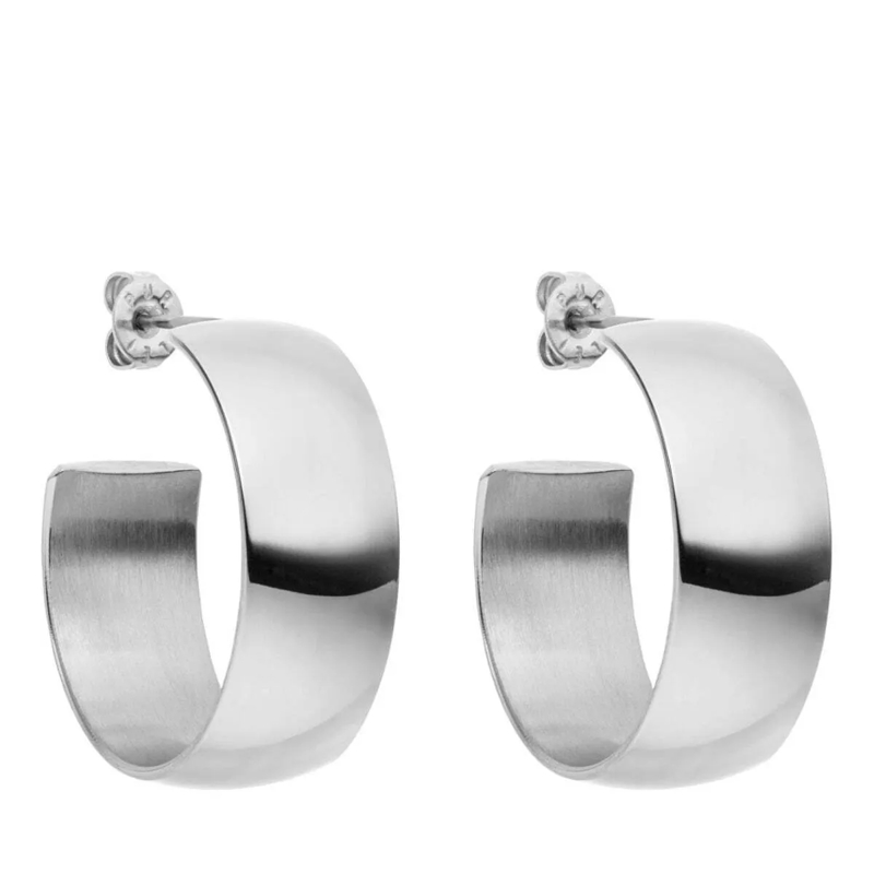 Purelei Ohrstecker Creolenpaar Glowing silber