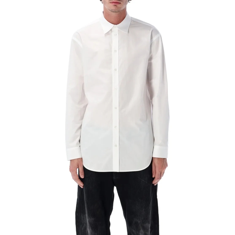 Balenciaga Hemd White Poplin Standard Shirt White