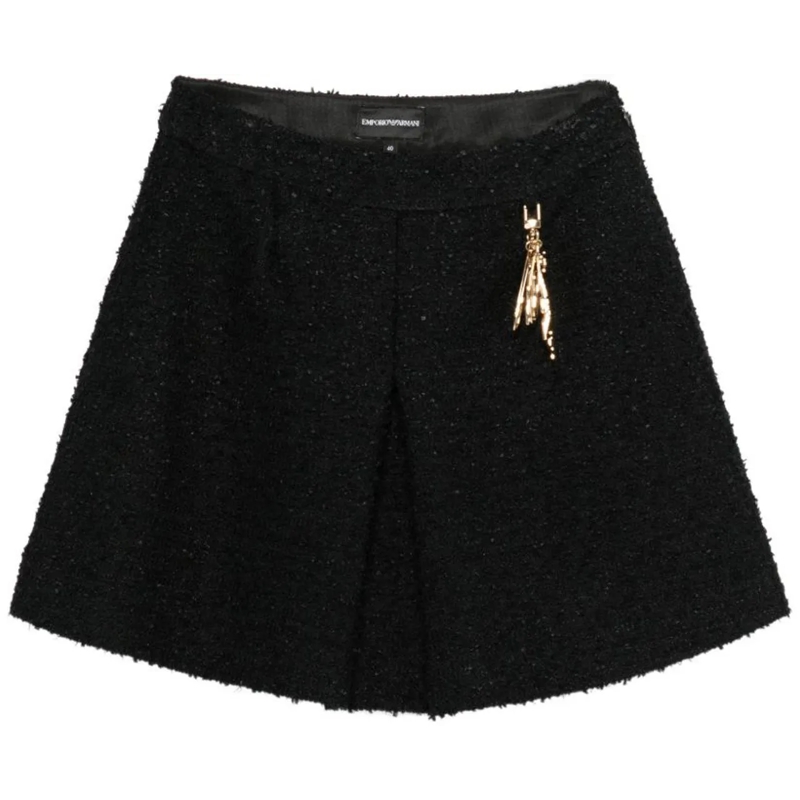 Emporio Armani Midirock Skirts Black schwarz