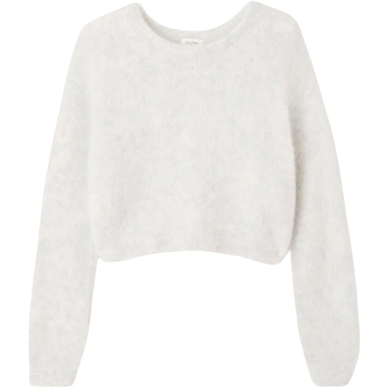 American Vintage  American Vintage Nib18ah25 Truien Lichtgrijs Nib18 grau