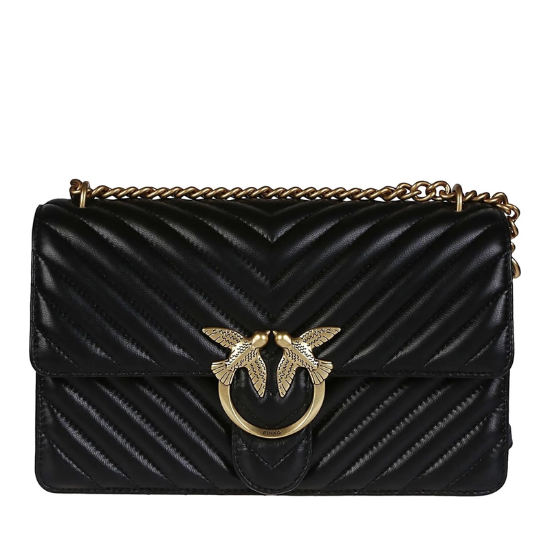 Pinko Tote Love One Classic Dc Bag Black schwarz