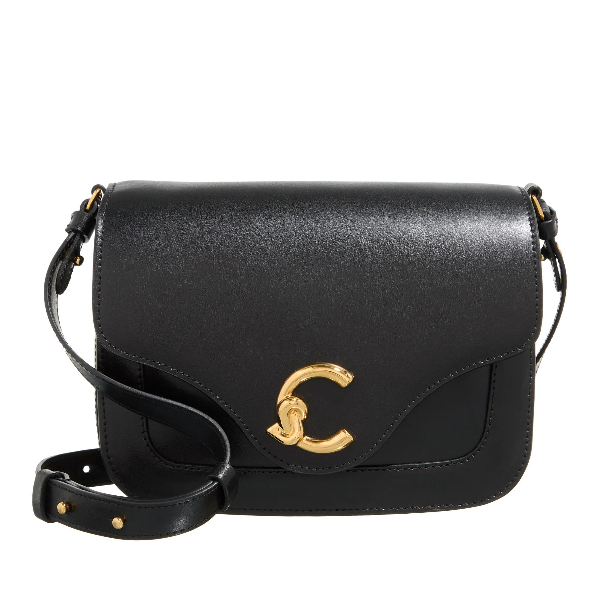 Coccinelle Women's Black Crossbody Bags - C-Me Calf Cock - Crossbody Bags For Unisize