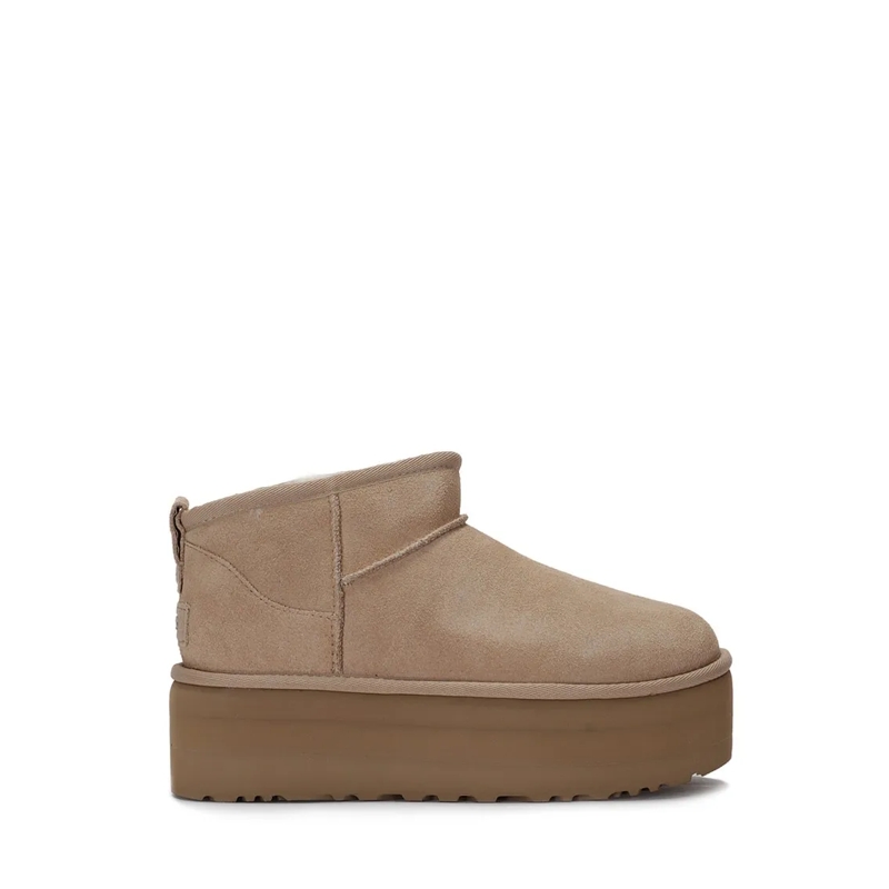 UGG Bottes Classic Ultra Mini Platform Boots Neutrals