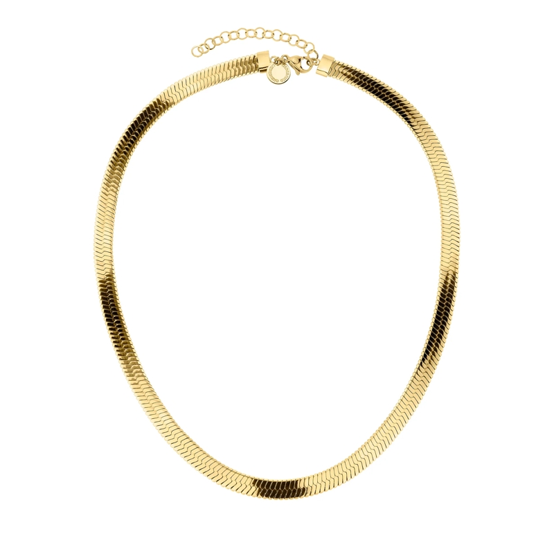 Liebeskind Berlin Mittellange Halskette Edelstahl The Sleek gold(Image 3)