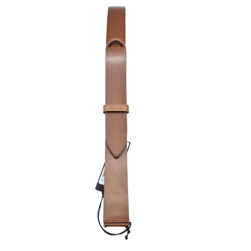 Orciani Riem Leather Brown Orciani Belts With Classic Buckle Brown