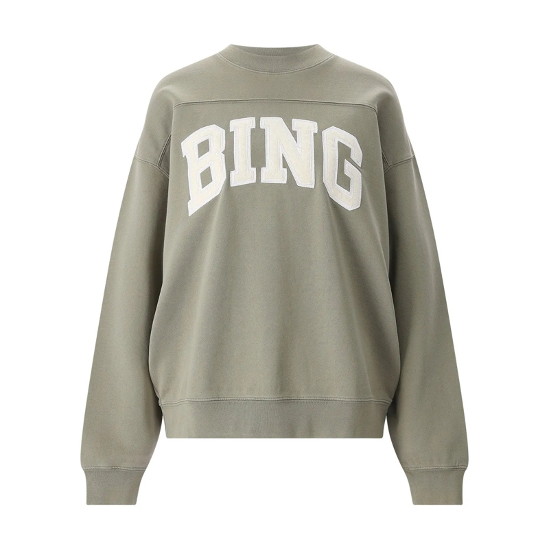 Anine Bing Pullover Sweatshirt Trenton grün