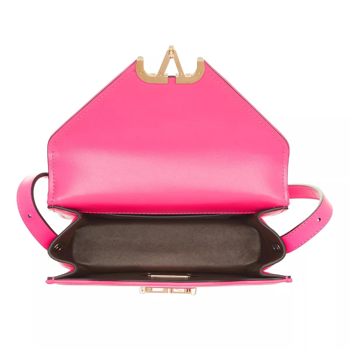 Valentino Garavani Crossbody bags Small Shoulder Bag in Cuvertform in roze