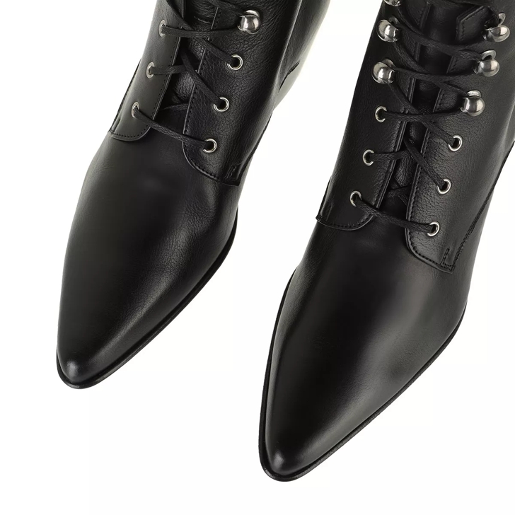 Saint laurent cheap boots black