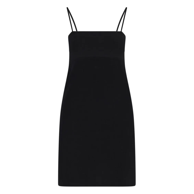 Alexander Wang Minikleid Logo Mini Dress – Black Black