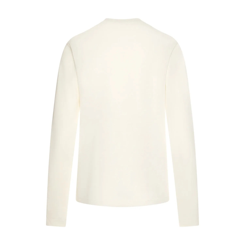 Y-3 T-shirt Regular Longsleeve mit Logo weiß(Image 2)