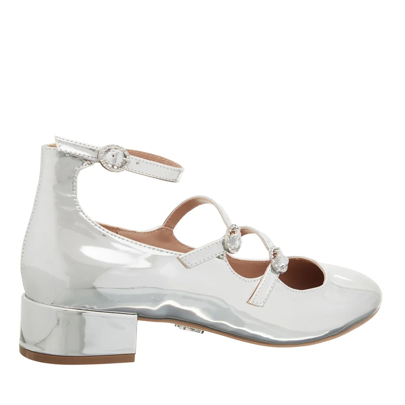Steve Madden Mary Janes Colleague Silver(Image 2)